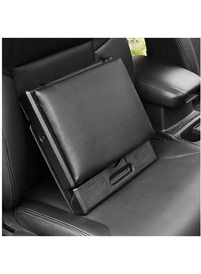 Generic Adjustable Home Office Footrests with Removable Soft Foot Rest Pad Max-Load 120Lbs with Massaging Beads for Car,Under Desk, Home, Train,4-Level Height Adjustment  - Image 5