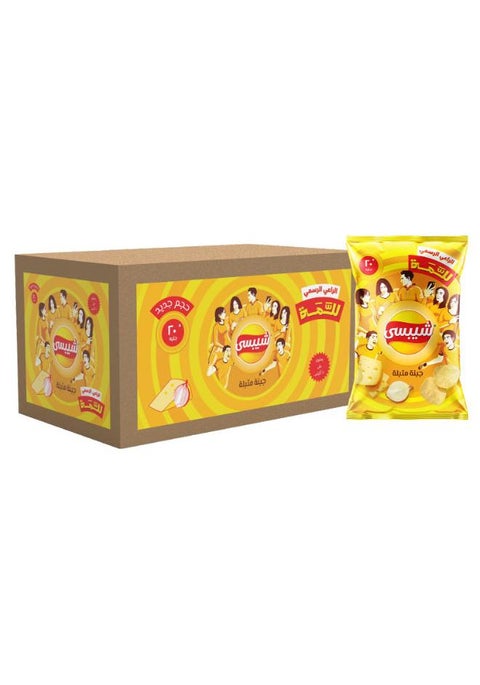 Potato Chips Cheese & Onion Flavour Pack of 10