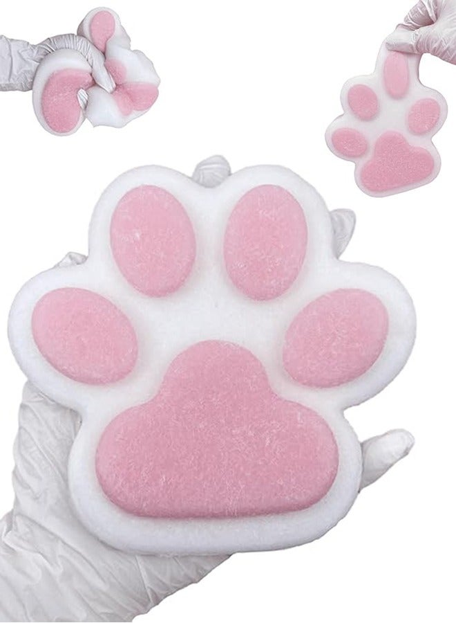 Taba Giant Paw Squishy toys for Kids Adults, Big Furry Cat Paw Squishy Toys  Stress Relief Toy, Super Soft Squeeze Fidget Toys - Image 1
