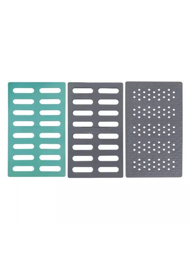 Composite Resin Drainage Ditch Cover Plate Single Rainwater Grate Sewer Trench Grille Cover Plate-Specification:1000*500*60 30T - Image 5