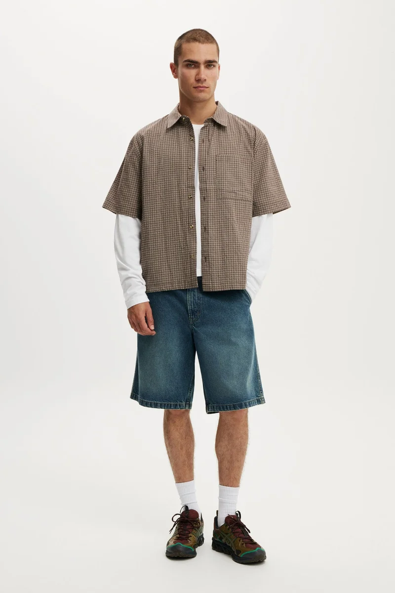 كوتون اون قميص دارسي قصير الأكمام