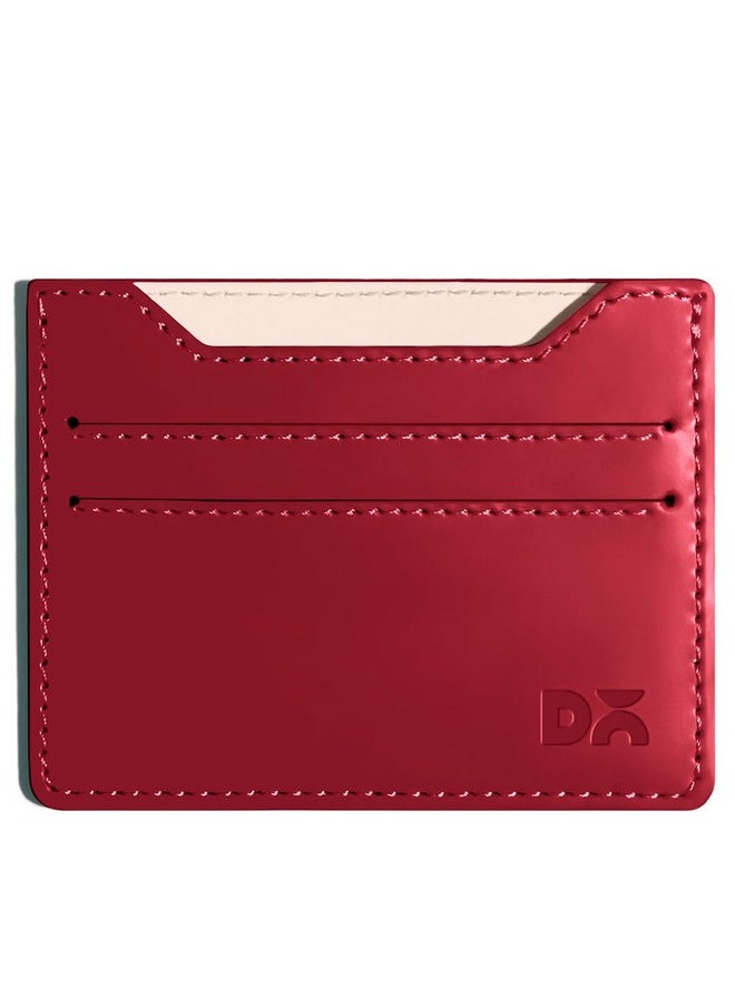 DailyObjects - DailyObjects Slim Skinny Fit Card Wallet for Men and Women | Durable Vegan PU Leather | Credit/Debit Card Holder | 3 Slots for Cash, Card & IDs | Stylish Pocket Purse | Money Organiser - Image 1