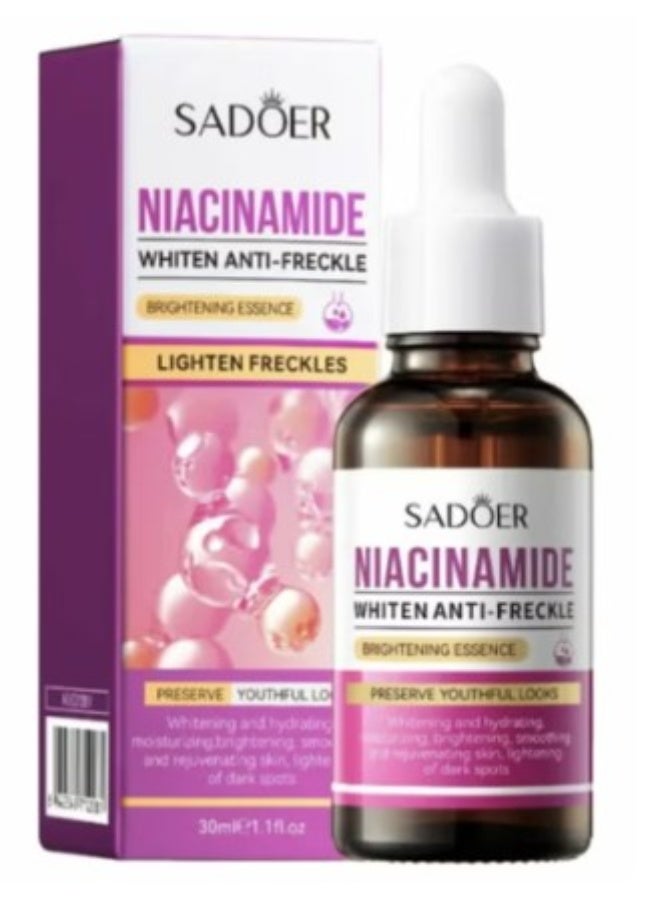 SADOER Niacinamide Whitening Freckle Brightening Essence Serum 30ml - Image 1