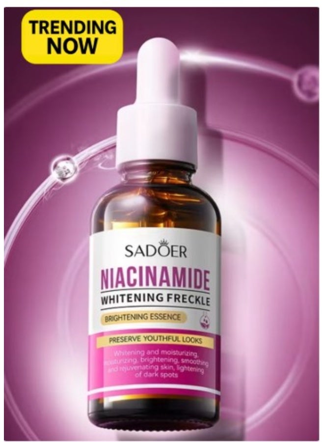 SADOER Niacinamide Whitening Freckle Brightening Essence Serum 30ml - Image 2