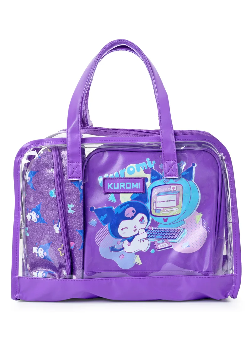 Sanrio Sanrio Kuromi 3Pcs Cosmetic Bag Set