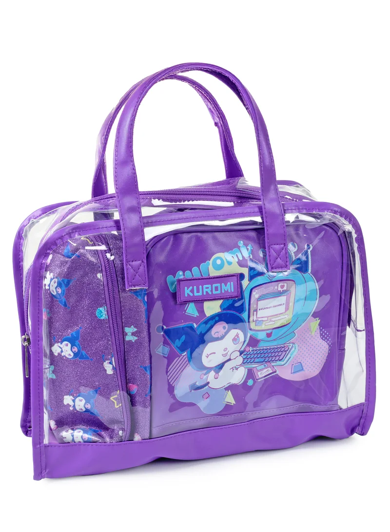 Sanrio Sanrio Kuromi 3Pcs Cosmetic Bag Set