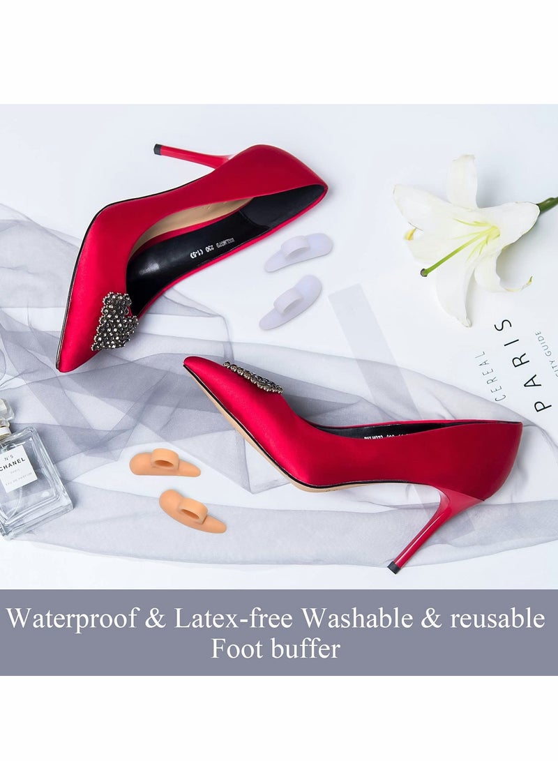 Gel Hammer Toe Pads for Foot Pain Relief and Improved Walking Stability 12 Pairs - Image 5