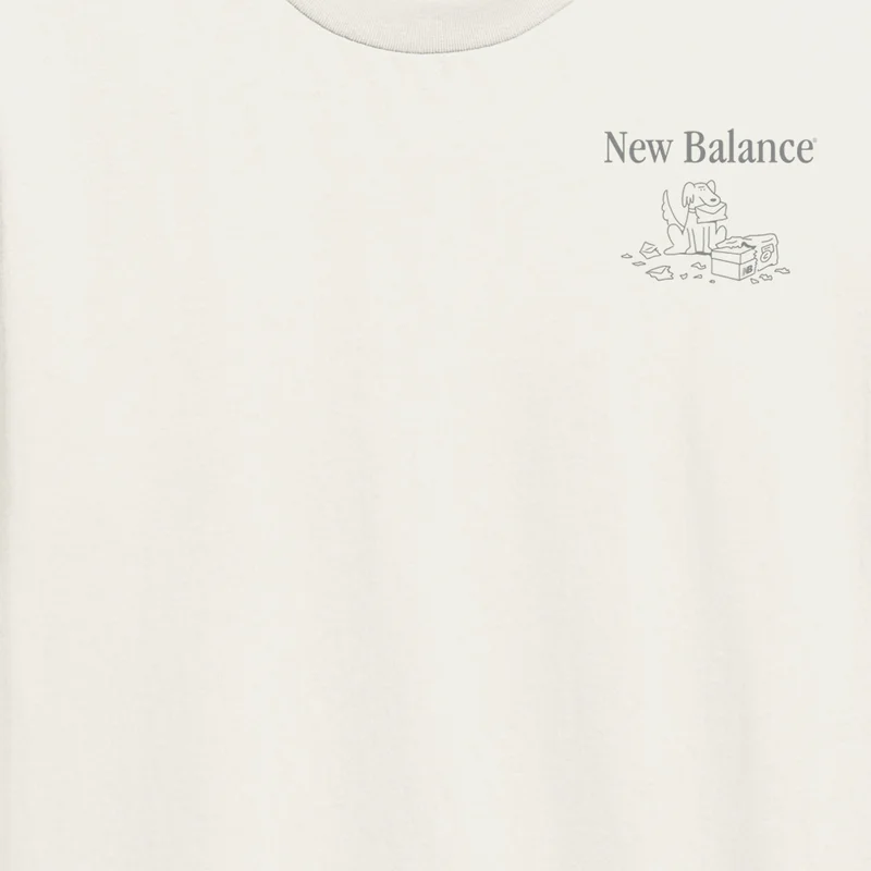 New Balance Beige Men's Mailman T-Shirt for Men | Best Price UAE