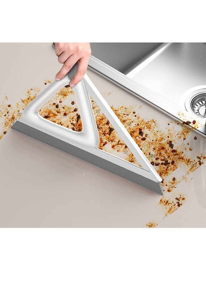 Long-Handled Magic Broom Multi-Functional Rubber Silicone Floor Long-Handled Rubber Besom for Home for Kitchen, Living Room, Bathroom & Bedroom - Image 4