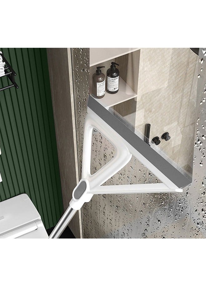 Long-Handled Magic Broom Multi-Functional Rubber Silicone Floor Long-Handled Rubber Besom for Home for Kitchen, Living Room, Bathroom & Bedroom - Image 2