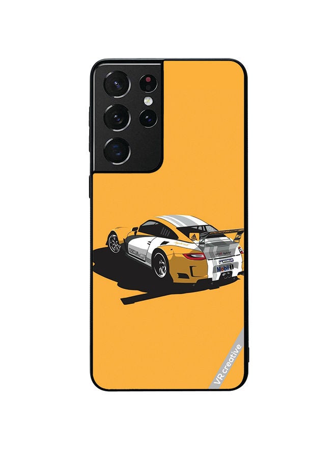 VR CREATIVE Protective Case Cover For Samsung Galaxy S21 Ultra 5G Car Design Multicolour - Image 1