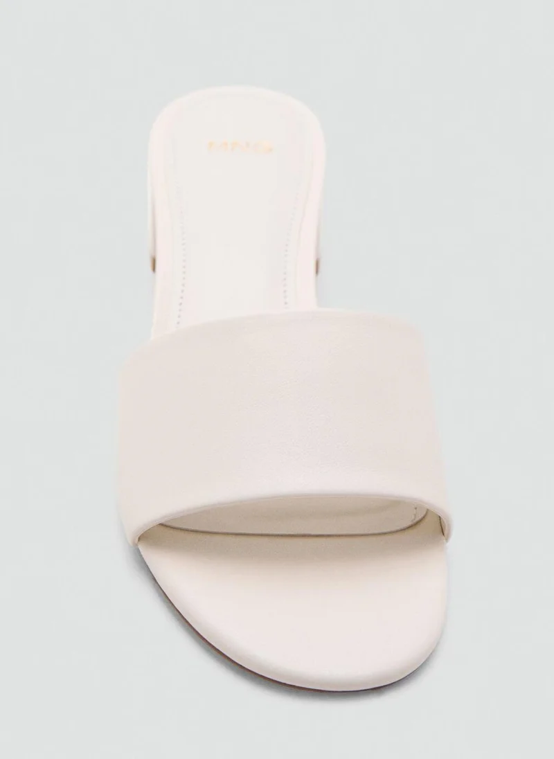 MANGO  Block-heel sandals with strap for Women | Best Price UAE