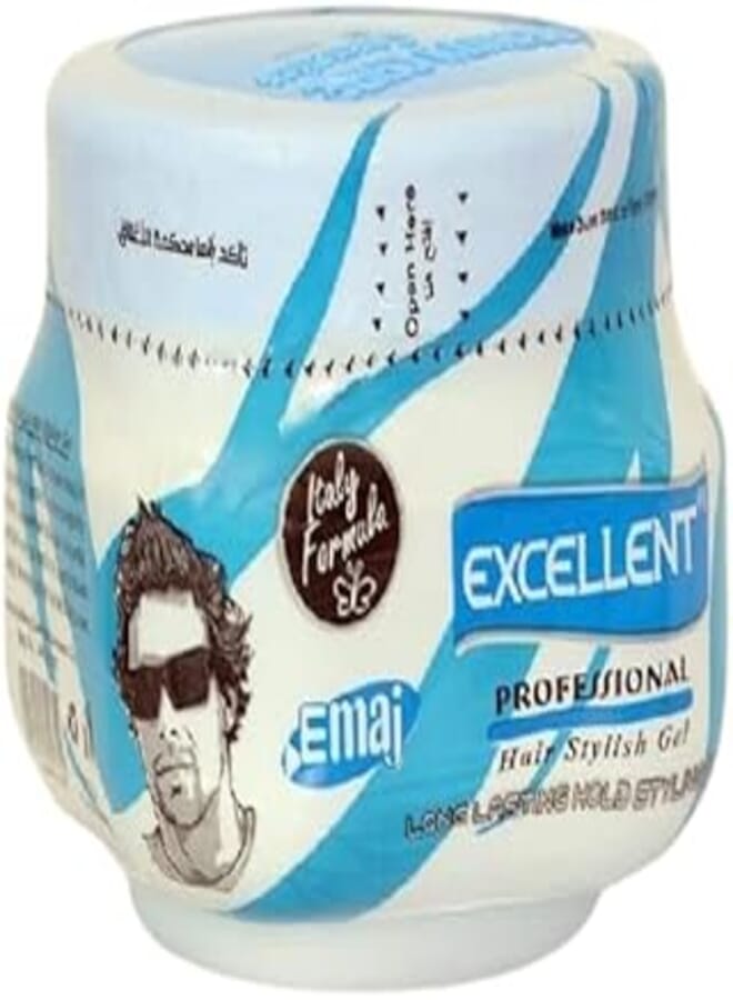 Excellent Professional Hair Stylish Gel Blue 500 gr