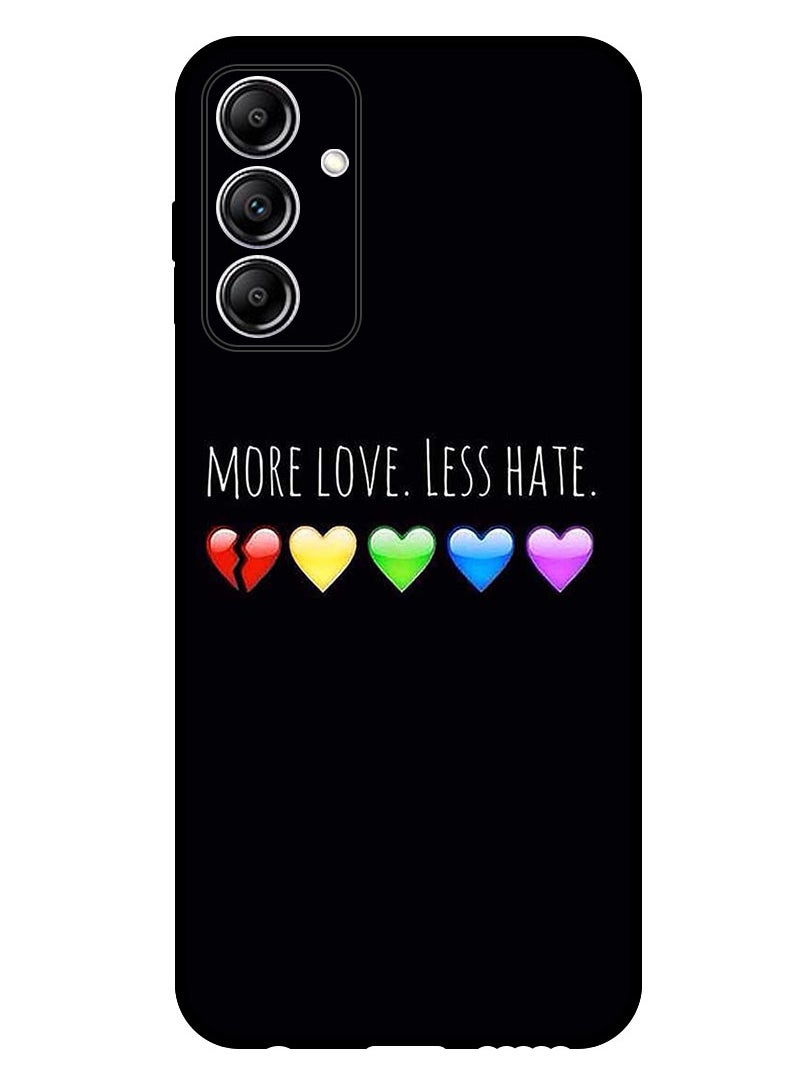 Theodor Protective Case Anti Scratch Shock Proof Bumper Cover For Samsung Galaxy A25 More Love Less Hate  - Image 1