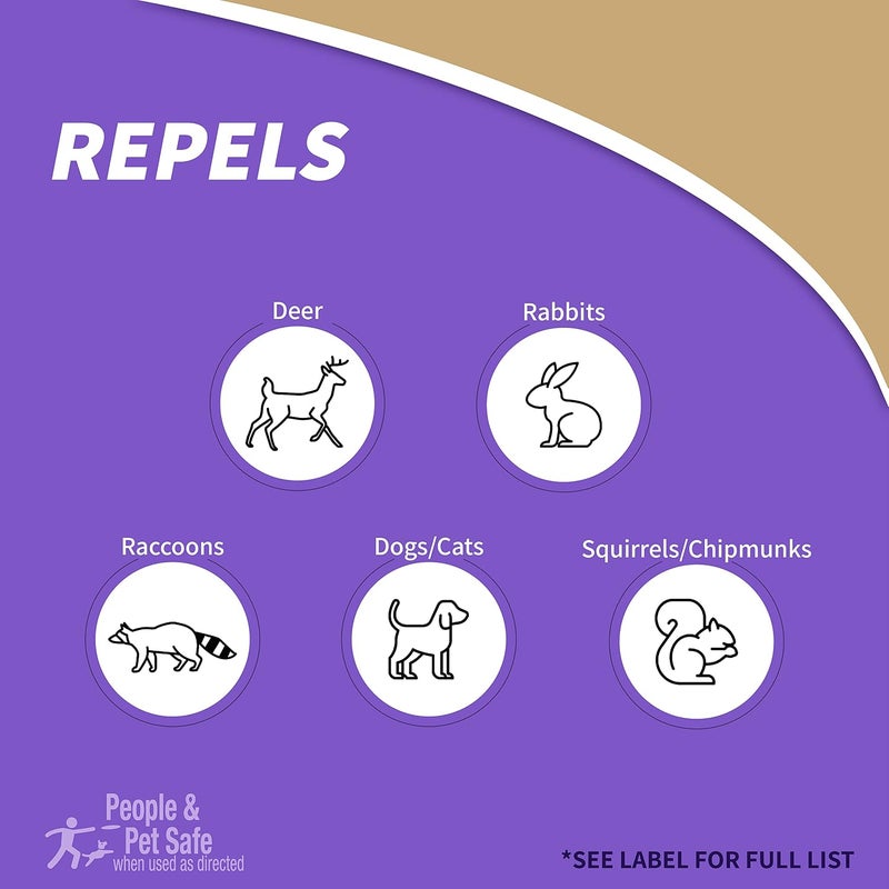 Bonide Repels-All Animal Repellent, 32 oz Ready-to-Spray Outdoor Pest Garden Deer & Rabbit Control, People & Pet Safe - Image 2