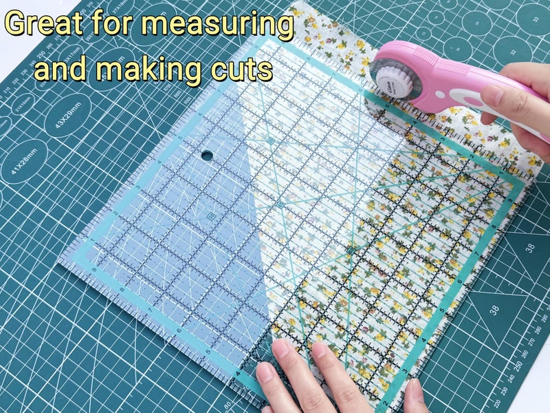 HUIFARI Quilting Rulers,5 Quilting Square Rulers(2.5",3.5", 5", 6", 8"),Quilting Rulers and Templates - Image 4