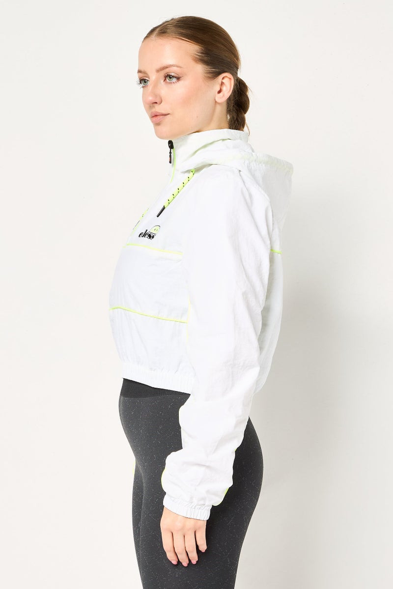 Ellesse Smiley x Ellesse Women Sportswear Fit Long Sleeve Outdoor Jacket, White - Image 2