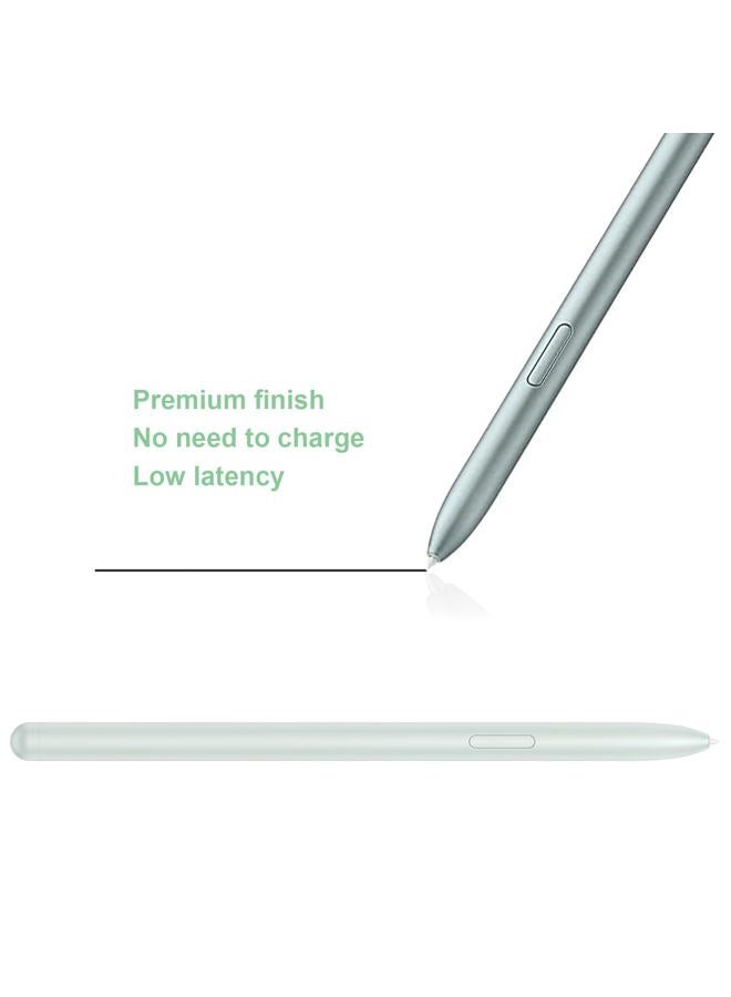PCTC Galaxy Tab S7 FE S Pen Replacement Stylus Pen for Samsung Galaxy Tab S7 FE SM-T730, SM-T733, SM-T736B Touch Pen + Tips/Nibs (Mystic Green) - Image 2