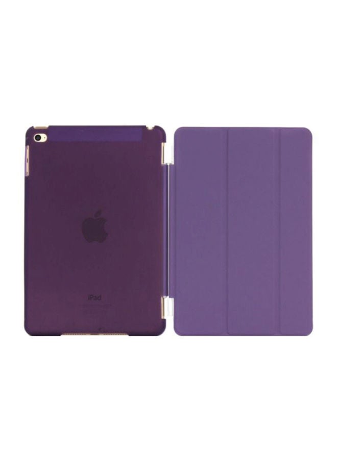 NIBEMINENT Folio Case Cover For Apple iPad Mini 4 Purple