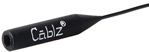Cablz Monoz Adjustable Eyewear Retainer | Monofilament-Like Line, Adjustable, Off-The-Neck Eyewear Retainer, 14 in (Black) - Image 3