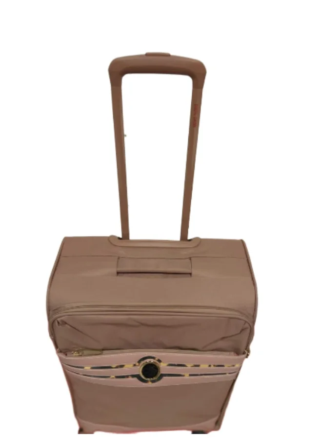 DKNY  Dkny CAMEO Hardside Luggage on Wheels for Unisex | Ultra Lightweight ABS on with Spinner Wheels 4 Color PRIMROSE for Women | Best Price UAE
