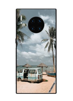 VR CREATIVE Protective Case Cover For Huawei Mate 30 Pro Moody Summer Day Design Multicolour  - Image 1
