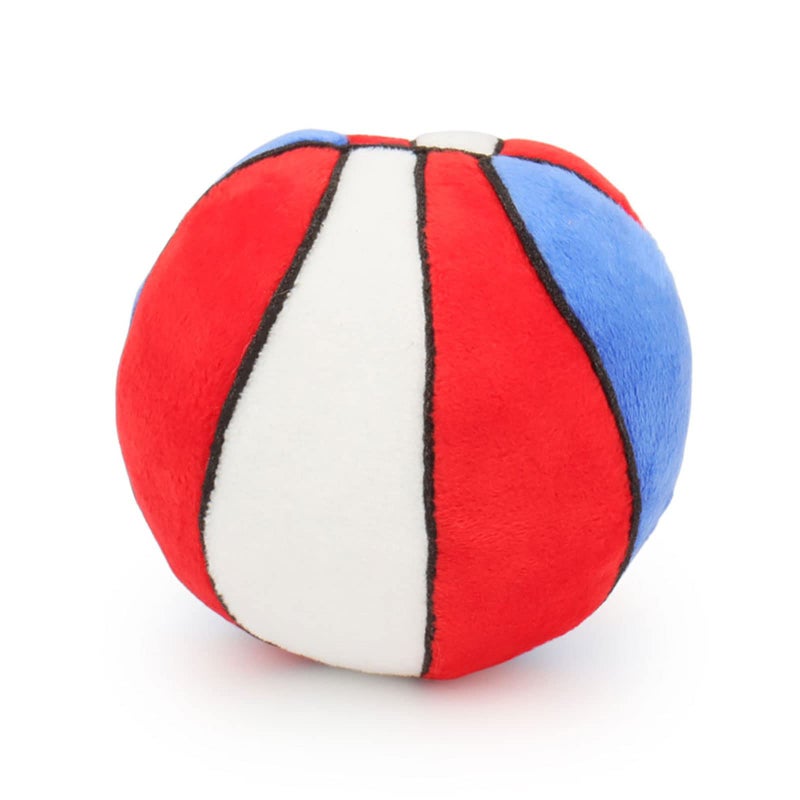 TONYFY Dog Toys Balls Chewable Plush Basketball for Dogs Soft Pet Squeaky Ball Stuffed with Fluffy Durable Indoor Outdoor Dog Puzzle Toy Birthday for Puppy Small Medium Breeds - Image 2
