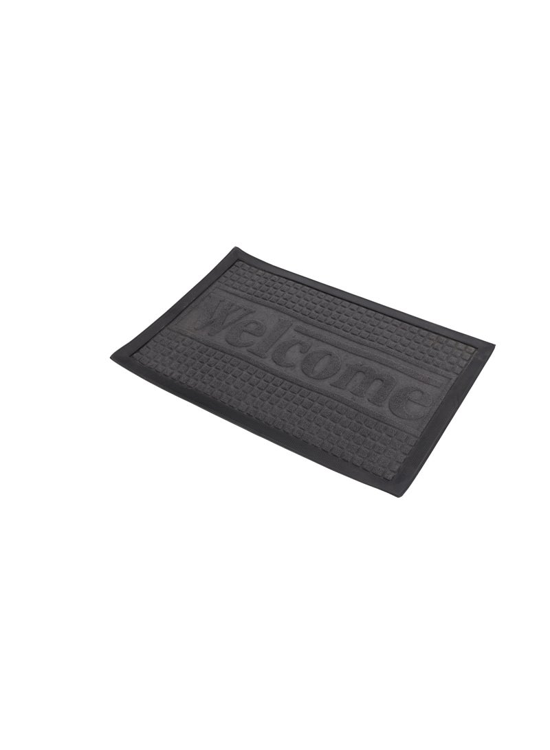 Royalford Door Mat- RF12474/ 40x60 cm, Multi-Purpose Mats for Indoor and Outdoor Use, for Bathroom Black - Image 2