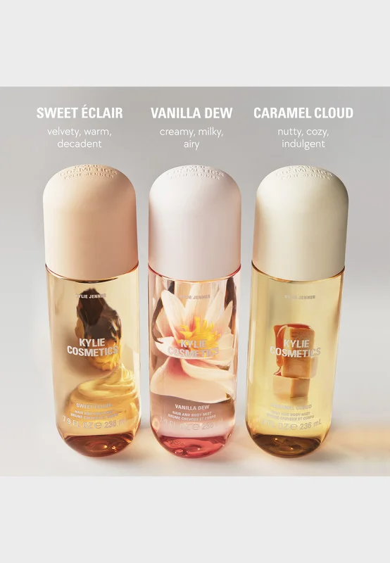 Kylie Cosmetics  Sweet Éclair Hair & Body Mist 236ml for Women | Best Price UAE