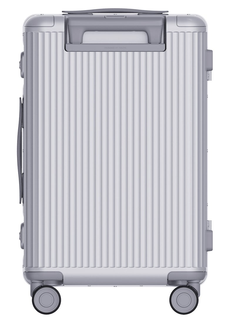 شاومي حقيبة سفر بإطار من الألومنيوم من Xiaomi مقاس 20 بوصة 57817-فضي - Image 4