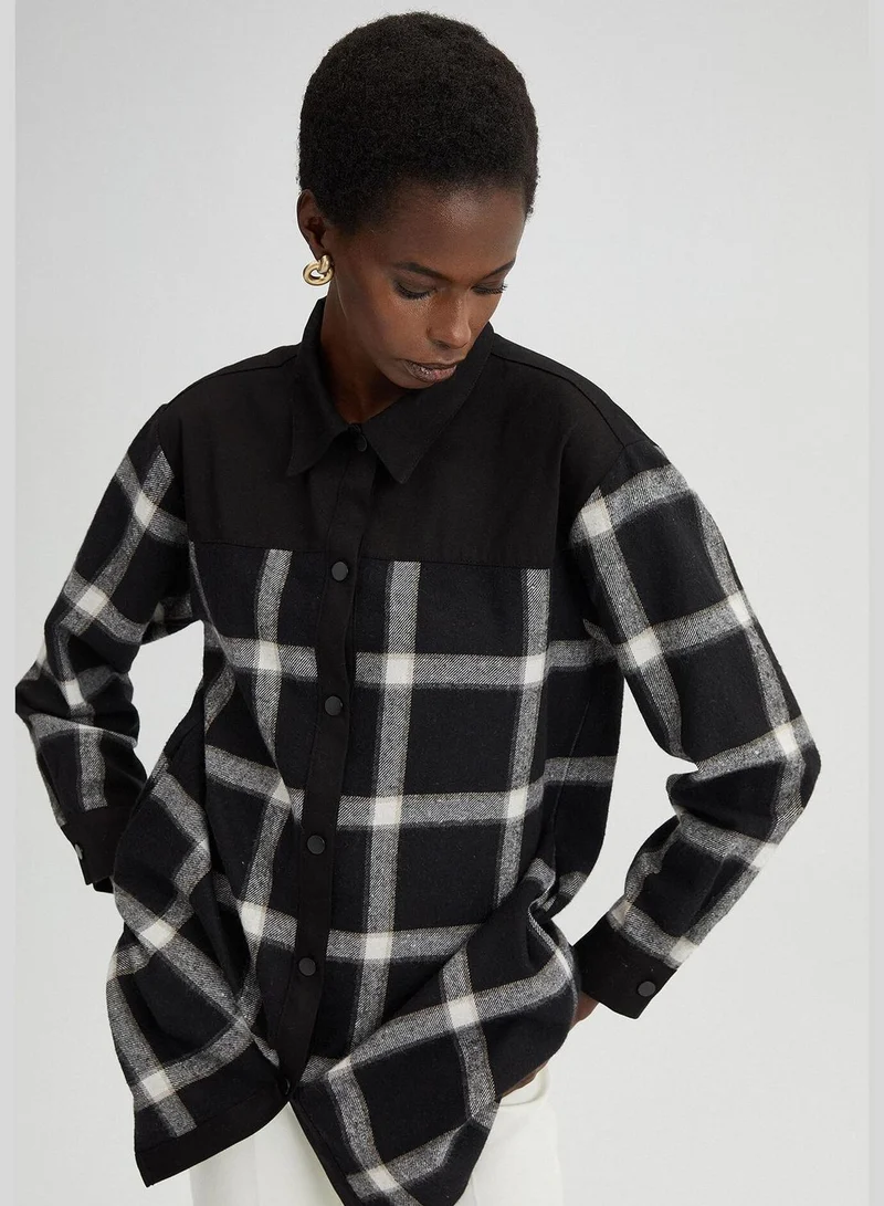 Touche PLAID SHIRT WITH GRIPPER