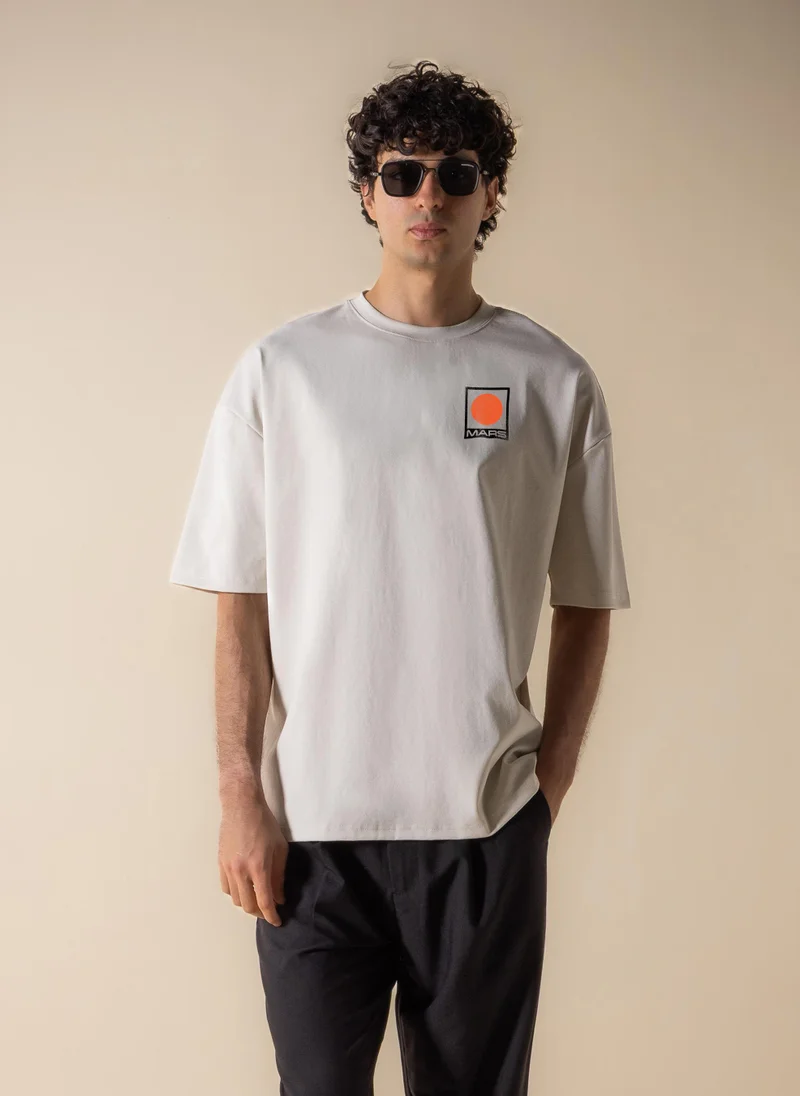 شايبس DETAILED PRINTED COMFORT MIDWEIGHT T-SHIRT