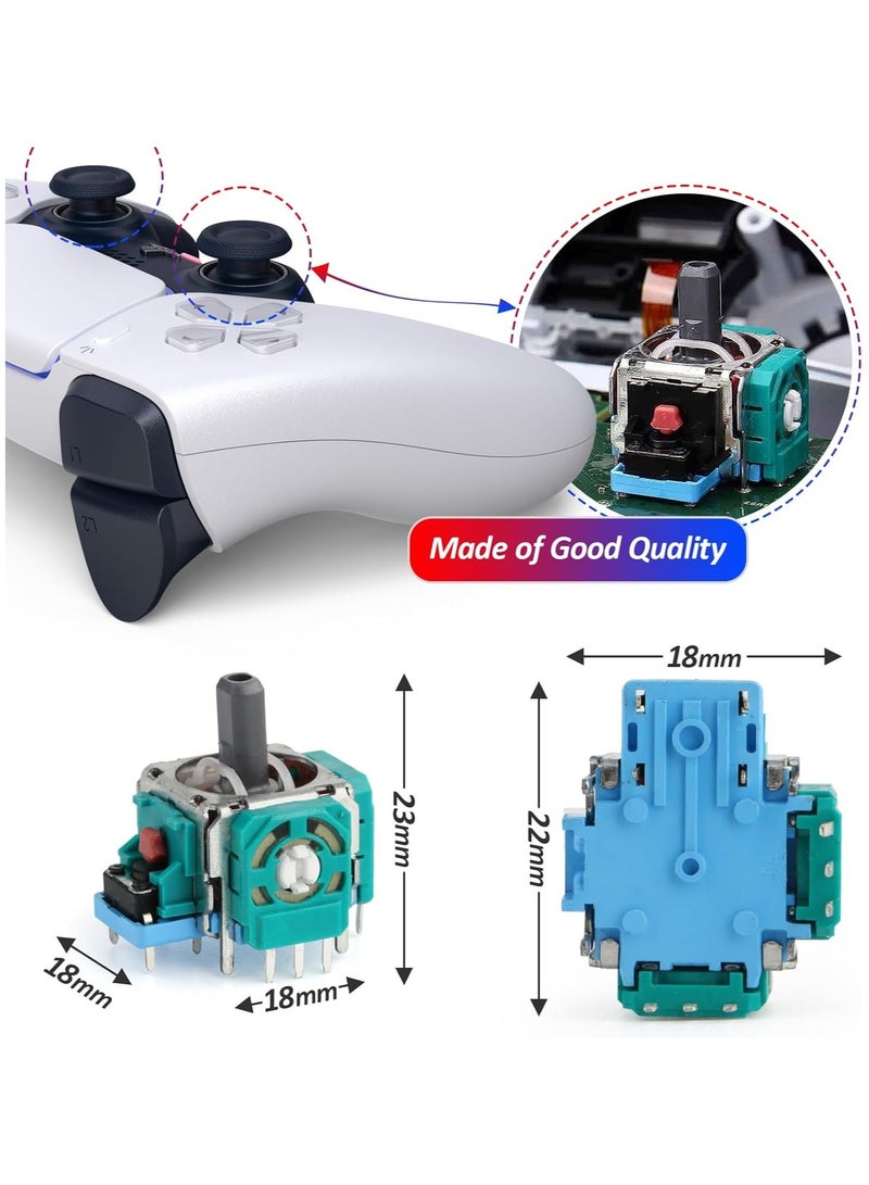 سوني بلاي ستيشن 5 وحدة تحكم لعبة عصا استبدال PS5 التناظرية عصا استبدال PS5 الإبهام عصا وحدة تحكم استبدال الملحقات ( 4PCS ) - Image 4