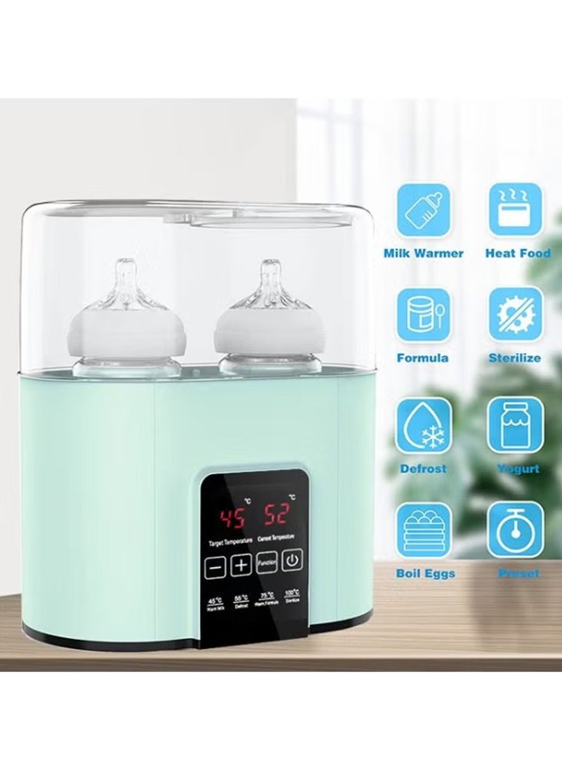 PURADAY Baby Bottle Warmer Milk Formula Baby Food Heater And Steam Sterilizer With Cleaning Brush  - Image 2