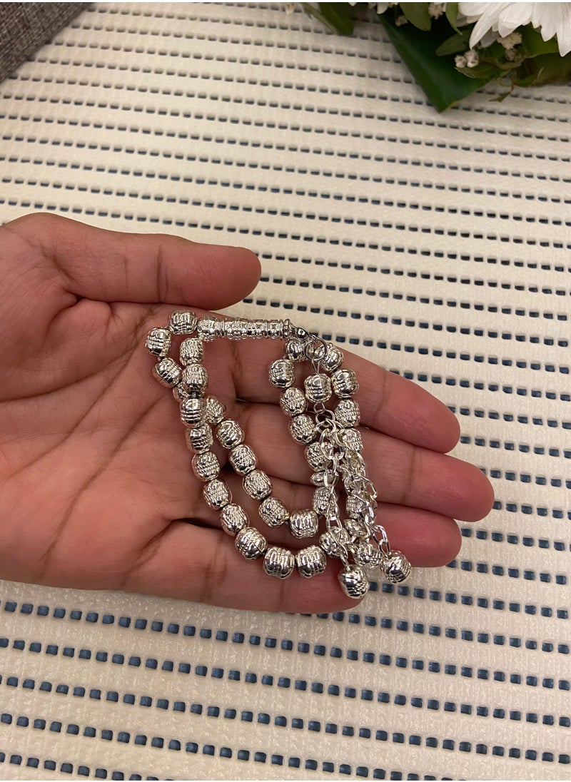 Rare - ‏Metal Prayer Beads For Men 33 Beads - Image 1
