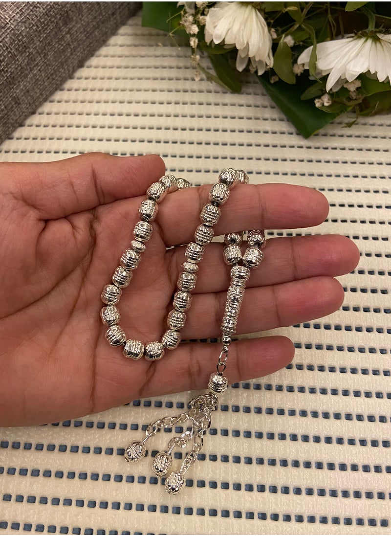 Rare - ‏Metal Prayer Beads For Men 33 Beads - Image 1