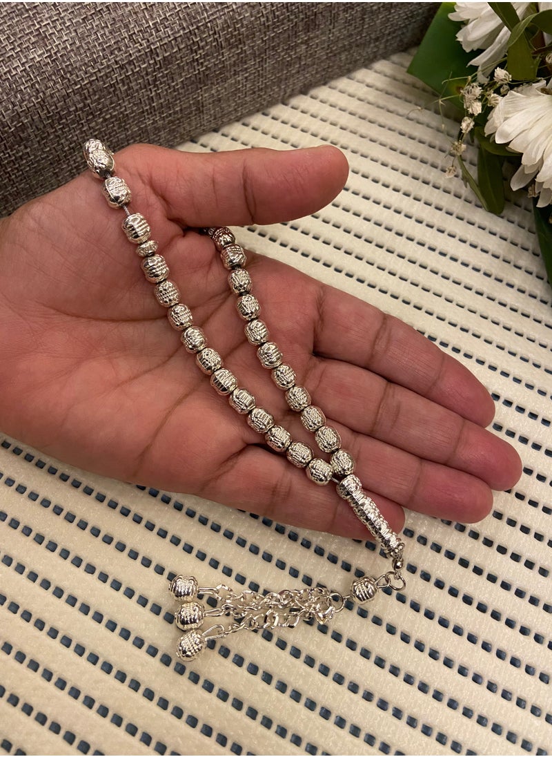 Rare - ‏Metal Prayer Beads For Men 33 Beads - Image 1