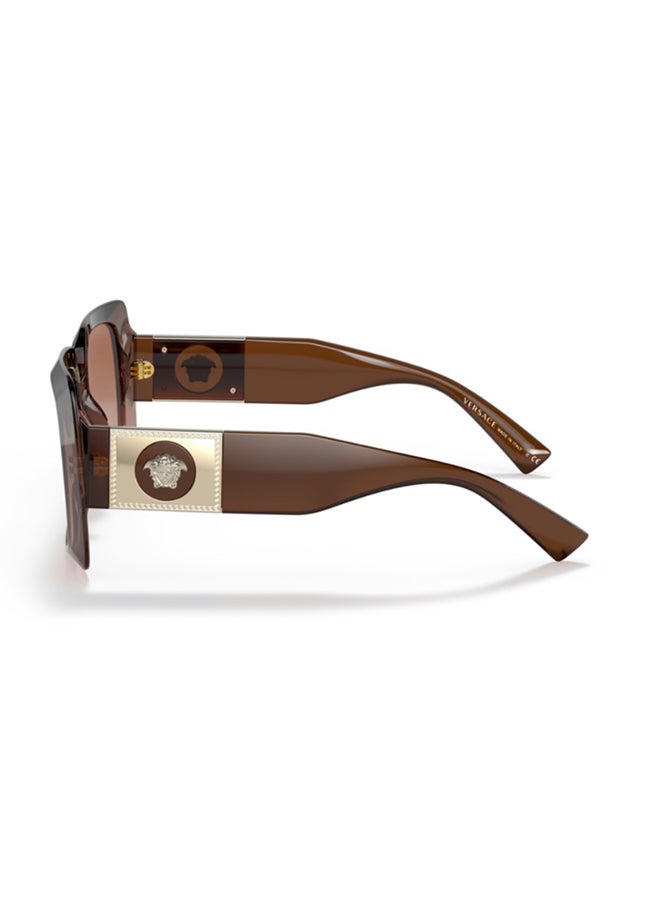 VERSACE Women Versace VE4405 533213 Women's Rectangular Sunglasses - Image 2
