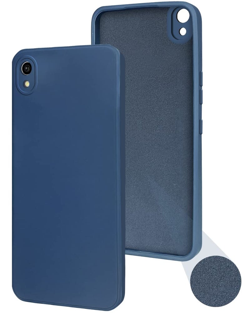 Jkobi Back Cover Case for Vivo Y91i (Inside Fiber Cloth | Smooth Matte Finish | Elegant Professional Look |Blue) - Image 1