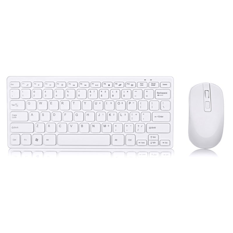 KM901 Keyboard Combo 2.4G Wireless 78 Key Mini Keyboard and Set Portable Office Combo - Image 1