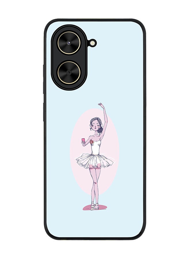 Stylizedd For Xiaomi Poco C71 / Redmi A5 4G Case,Slim fit Camera Protection, Shockproof Thin Phone cover  - Twirling Ballerina
