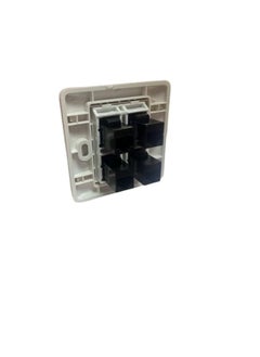 DKURVE DKURVE® Faceplate Four Port with RJ45 female to female coupler Socket  - Image 2