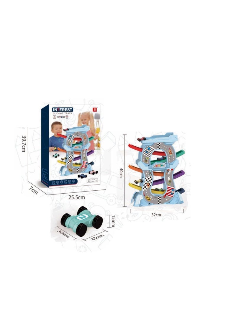 Stunt Racing Track Loop Set Multicolor