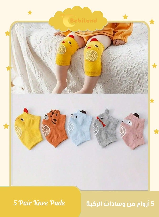 بيبي لاند من وسائد الركبة والكوع للأطفال الرضع الحماية ، دافئ الركبة / الساق لحديثي الولادة من 0-36 شهر - Image 1