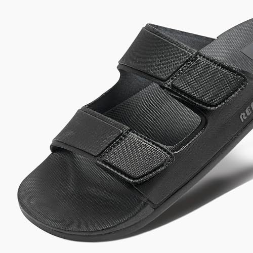 REEF Cushion Tradewind Men's Slide Sandal, Black, 11 - Image 5