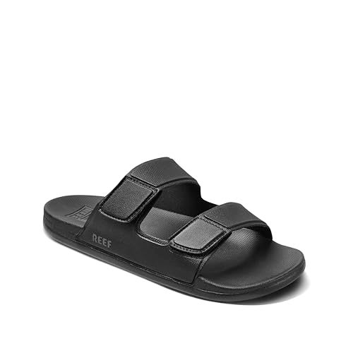 REEF Cushion Tradewind Men's Slide Sandal, Black, 11 - Image 4