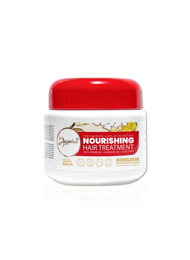 ANYELUZ Nourishing Hair Mask Combats Dryness And Provides Shine, Infused Withpro-Vitamin B5 And Organic Blend That Revitalizes Damaged Hair  - Image 1
