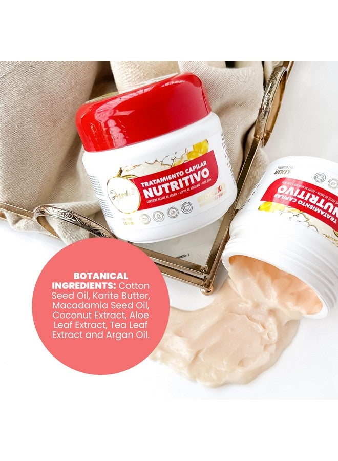 ANYELUZ Nourishing Hair Mask Combats Dryness And Provides Shine, Infused Withpro-Vitamin B5 And Organic Blend That Revitalizes Damaged Hair  - Image 5