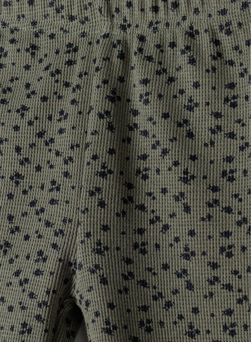 مينوتي ليجن بناتي للأطفال بنقشة كاملة وقماش وافل دافئ - Image 3