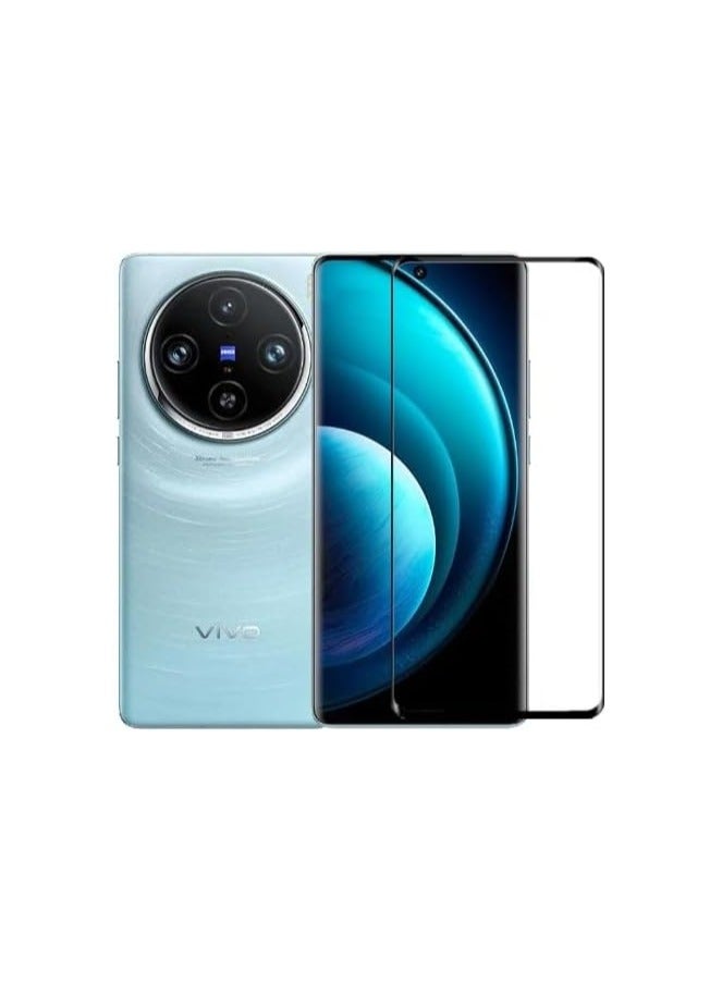 Vivo X100 Pro Screen Protector, 【2+2PCS】 Curved Glass Tempered Film+ Camera Protector Lens - Image 3